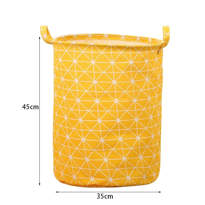Boîte de Rangement Pliable en Lin – Élégance, Simplicité et Organisation