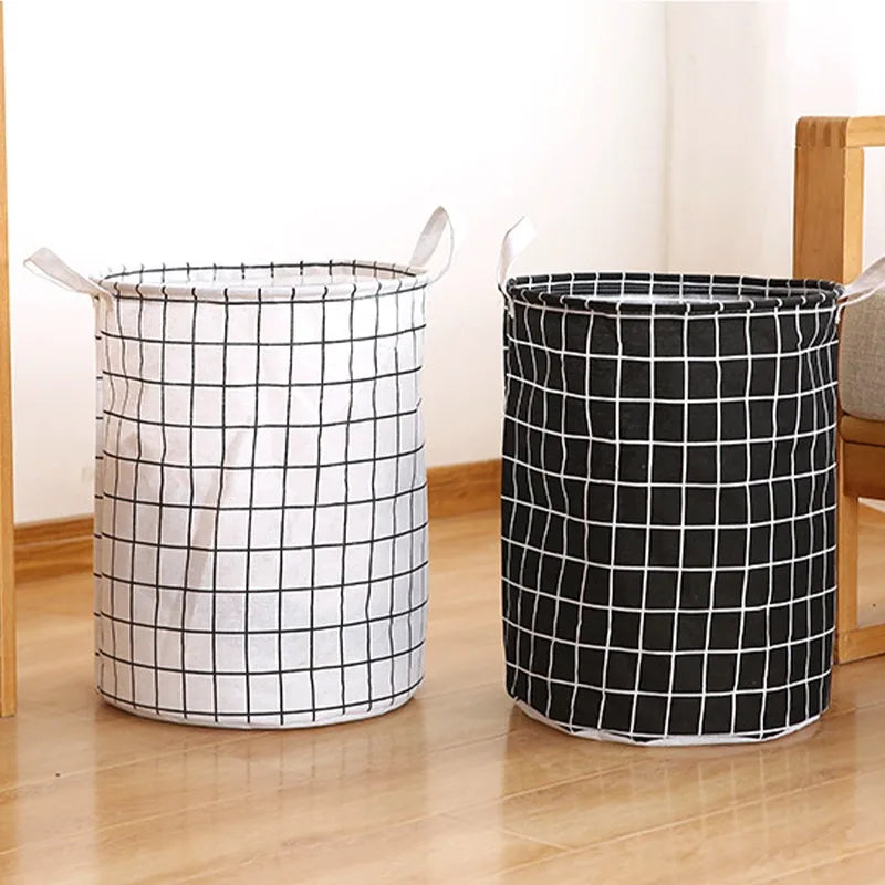 Boîte de Rangement Pliable en Lin – Élégance, Simplicité et Organisation