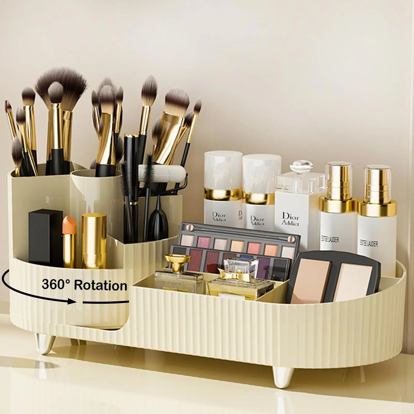 Boîte de Rangement Cosmétique - Rotative