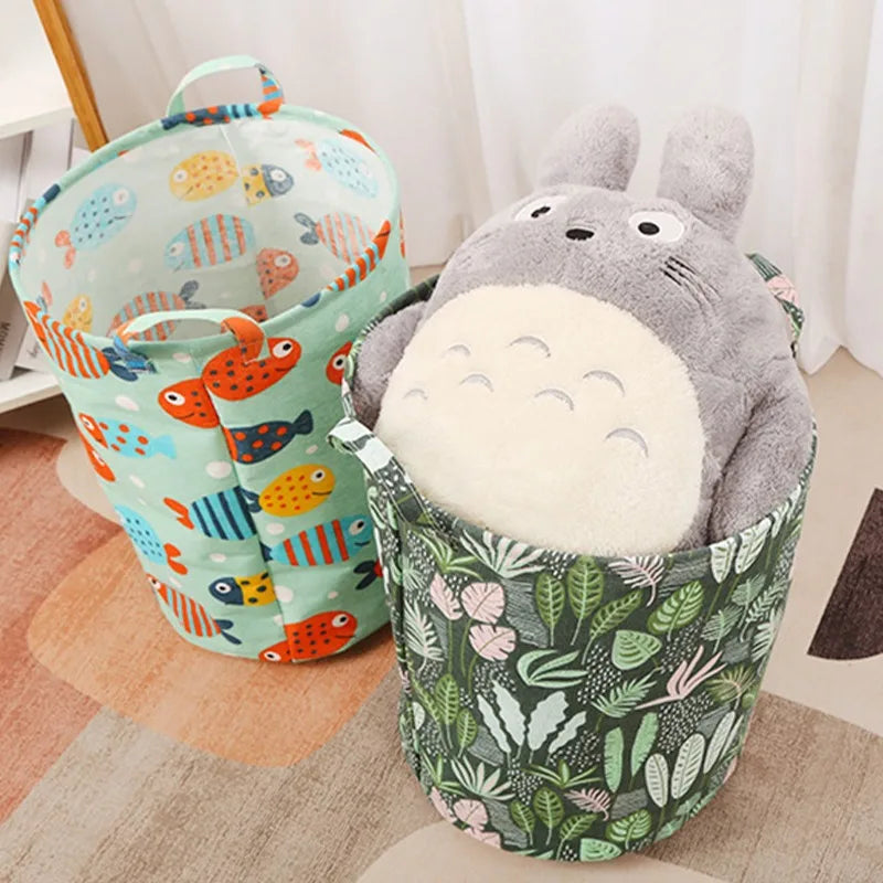 Boîte de Rangement Pliable en Lin – Élégance, Simplicité et Organisation