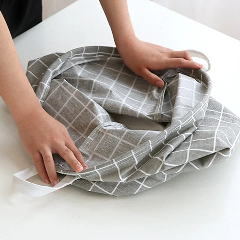 Boîte de Rangement Pliable en Lin – Élégance, Simplicité et Organisation