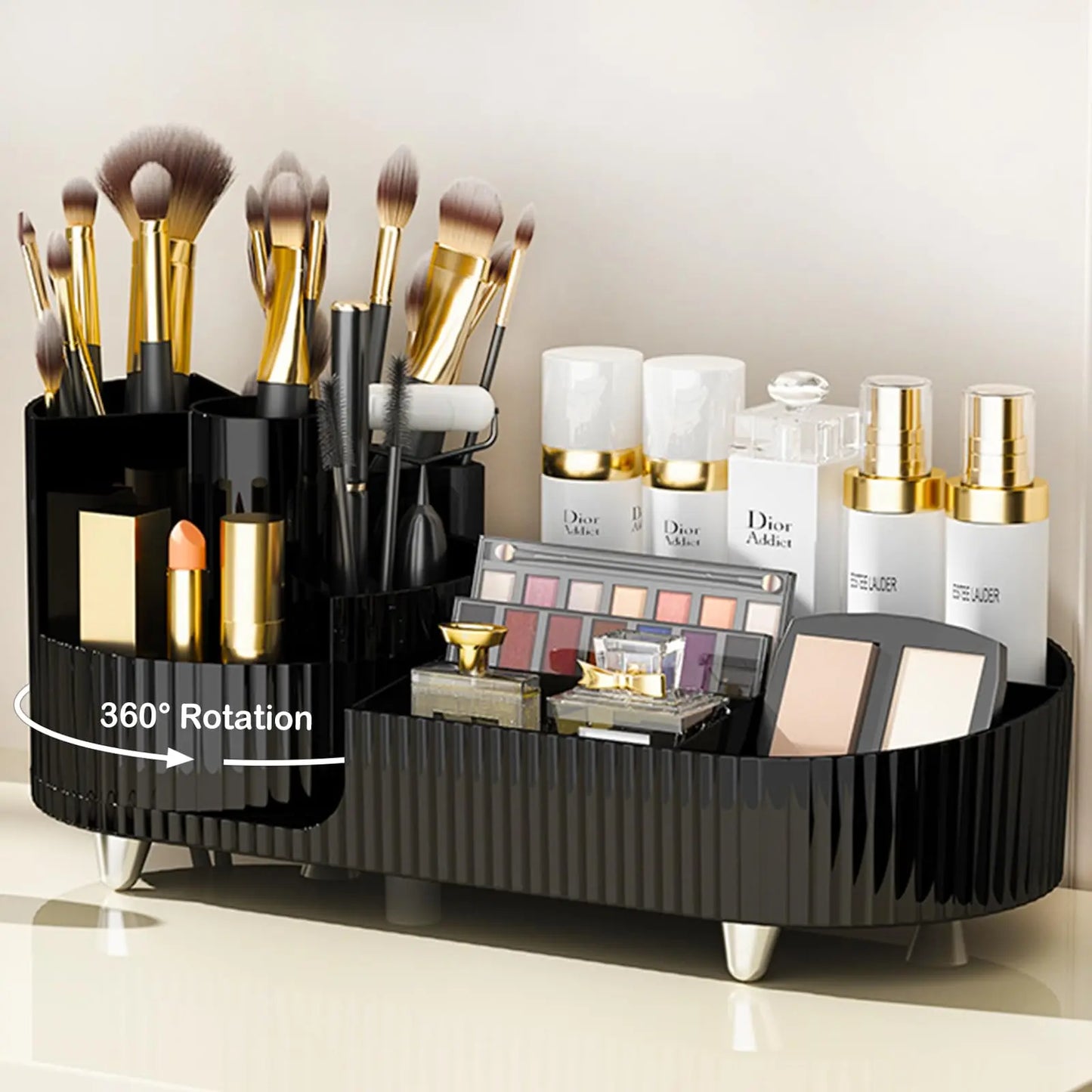 Boîte de Rangement Cosmétique - Rotative