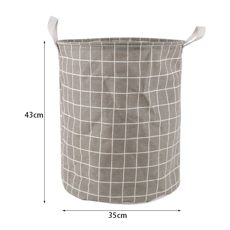 Boîte de Rangement Pliable en Lin – Élégance, Simplicité et Organisation