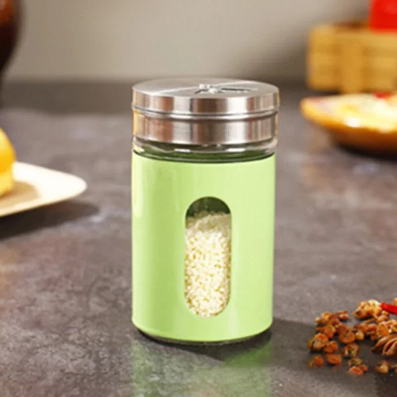 Lot de 6 Pots à Épices - L’Alliance Parfaite entre Praticité et Élégance