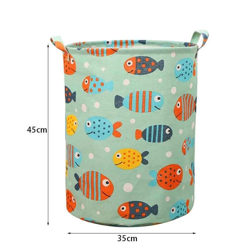 Boîte de Rangement Pliable en Lin – Élégance, Simplicité et Organisation