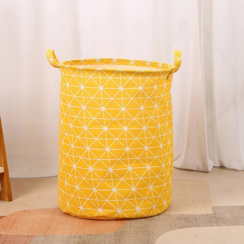 Boîte de Rangement Pliable en Lin – Élégance, Simplicité et Organisation
