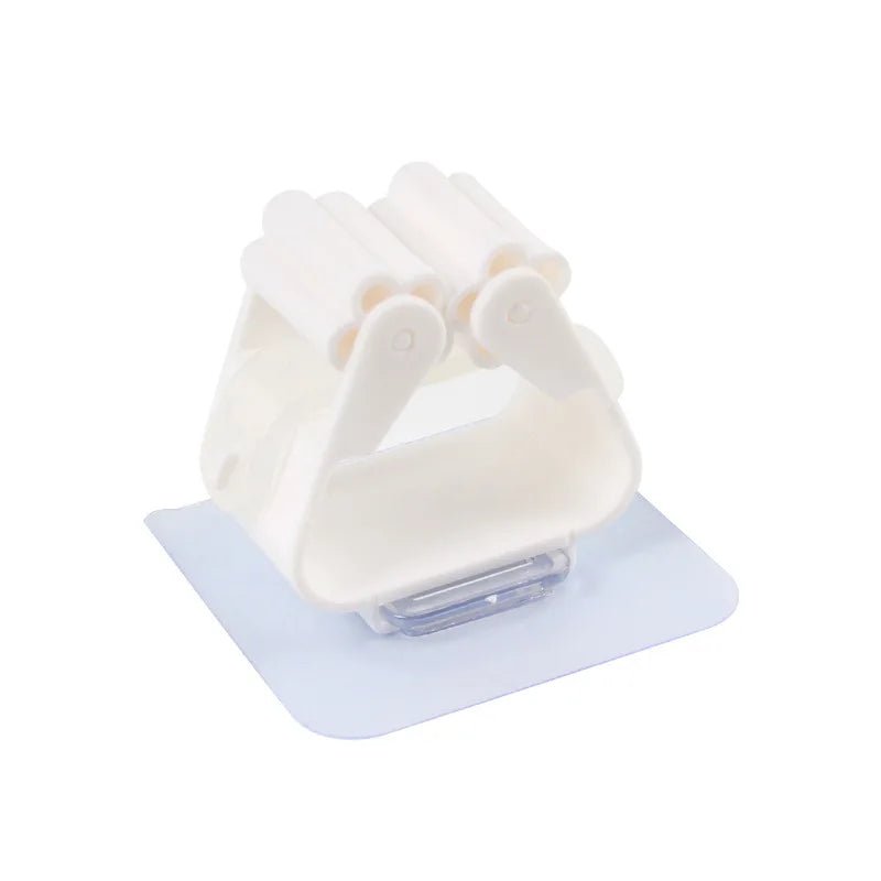 Porte Balai Mural - Rangement et Organisation - Rangement Express Rangement Express 14:200006152#White;5:200004185#2pcs Porte Balai Mural - Rangement et Organisation