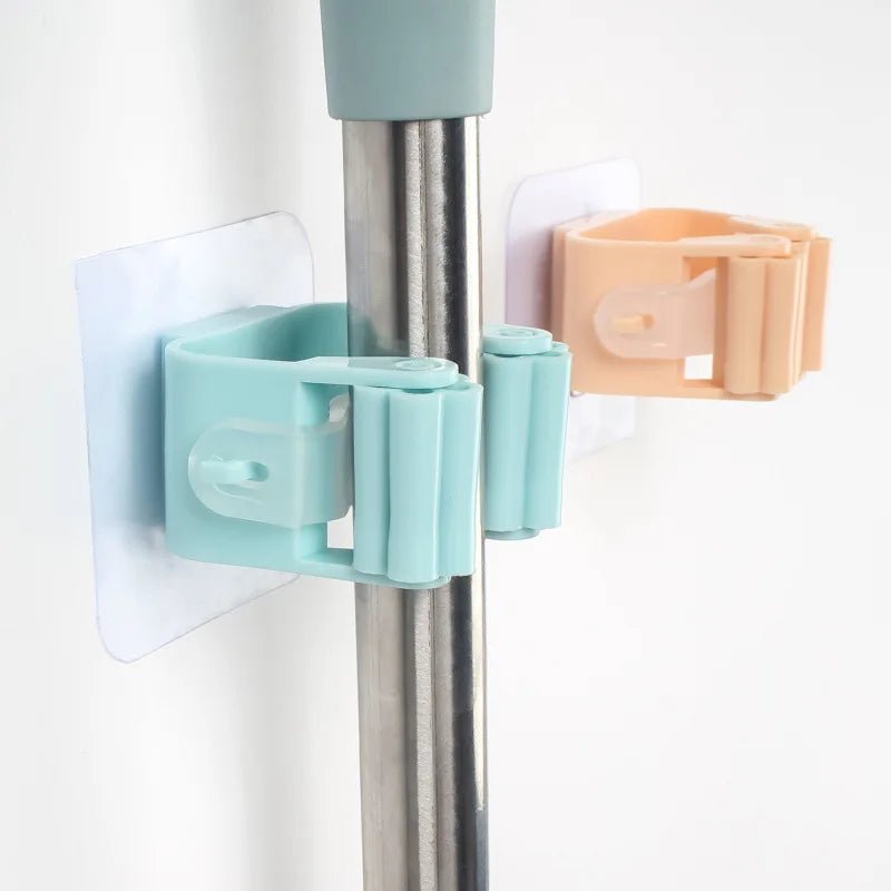 Porte Balai Mural - Rangement et Organisation - Rangement Express Rangement Express 14:200006154#Green;5:200004166#5pcs Porte Balai Mural - Rangement et Organisation