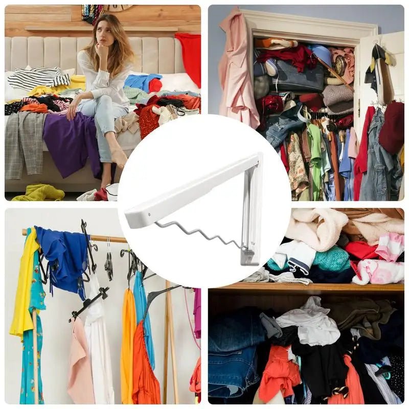 Support de Tringle à Rideaux Sans Perçage – Organisation Élégante - Rangement Express Rangement Express 14:29#WHITE;200007763:201336100 Support de Tringle à Rideaux Sans Perçage – Organisation Élégante