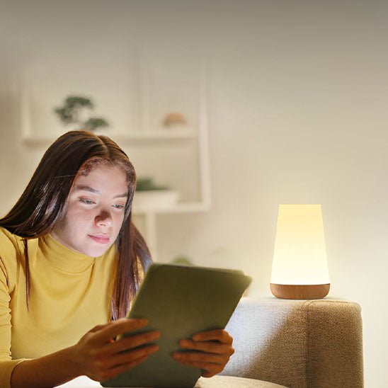 Veilleuse LED Tactile Multicolore - Apaisante & élégant - Rangement Express Rangement Express 136:173#remote control Veilleuse LED Tactile Multicolore - Apaisante & élégant