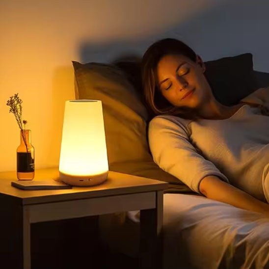 Veilleuse LED Tactile Multicolore - Apaisante & élégant - Rangement Express Rangement Express 136:173#remote control Veilleuse LED Tactile Multicolore - Apaisante & élégant