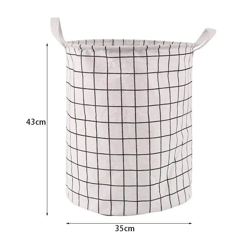 Boîte de Rangement Pliable en Lin – Élégance, Simplicité et Organisation