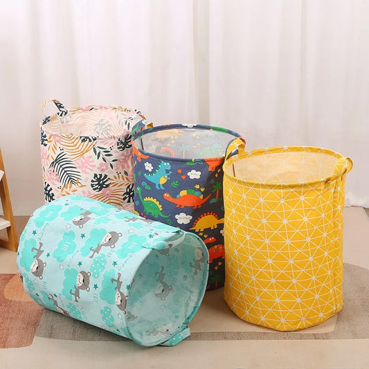 Boîte de Rangement Pliable en Lin – Élégance, Simplicité et Organisation