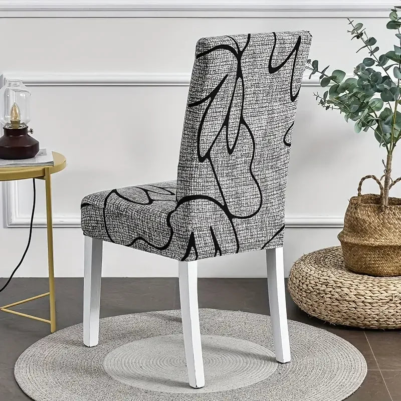 Housse de Chaise XL Extensible – Élégance, Protection - Rangement Express Rangement Express 14:100018786#AA2;183:200008305#1Pcs Housse de Chaise XL Extensible – Élégance, Protection