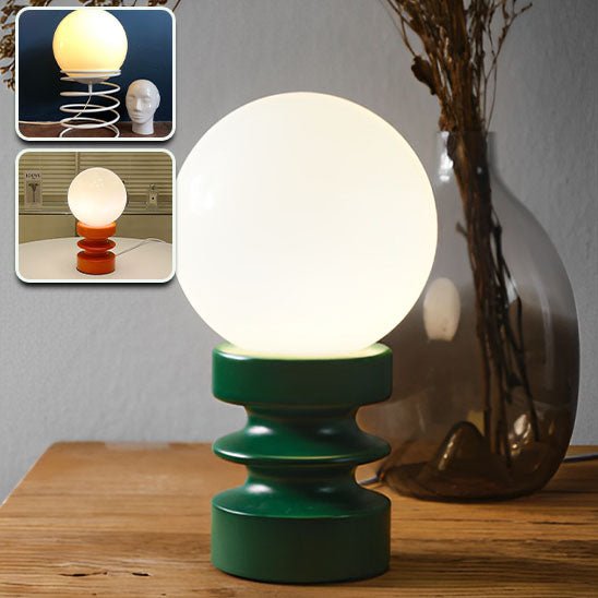 Lampe Vintage à Spirale - Elegant et moderne Vert - Rangement Express Rangement Express Lampe Vintage à Spirale - Elegant et moderne Vert