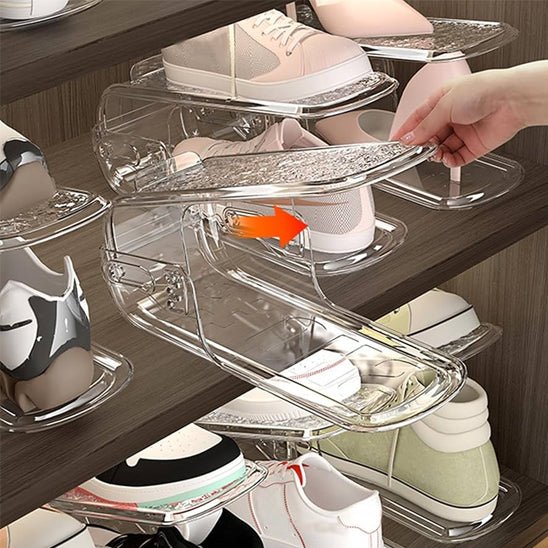 Organisateur de Chaussures - rangement express - Rangement Express Rangement Express 14:200006151#2 Pcs Organisateur de Chaussures - rangement express