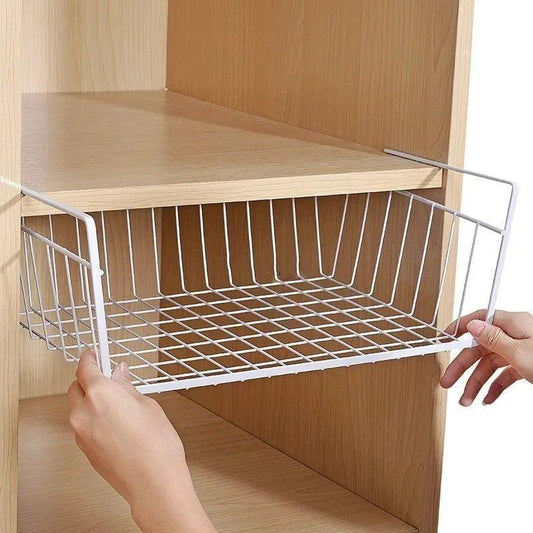 Panier de Rangement Suspendu - Élégance et Fonctionnalité - Rangement Express Rangement Express 14:173#medium black 1pcs Panier de Rangement Suspendu - Élégance et Fonctionnalité