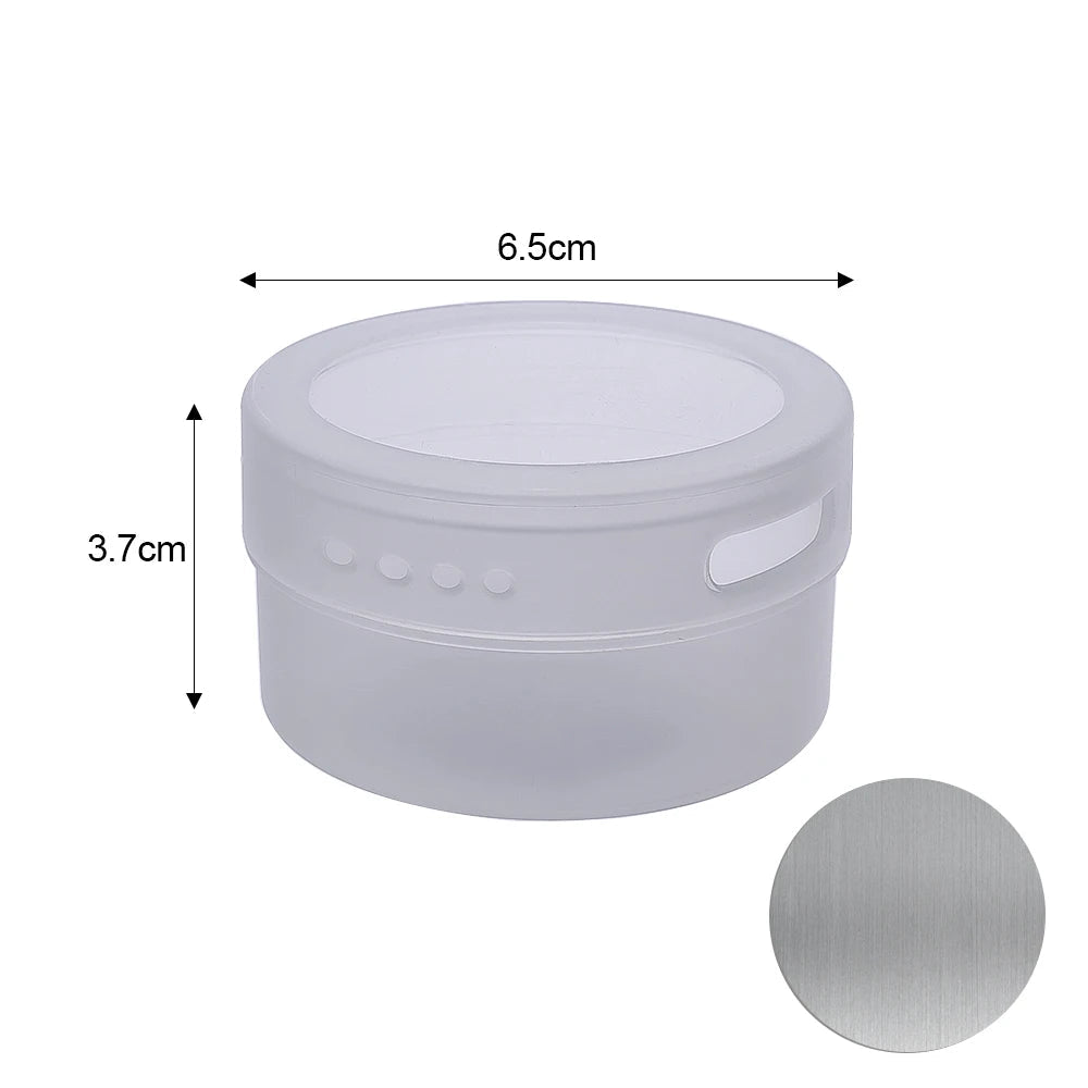 Pots à Épices Magnétiques - Pratiques et Élégants - Rangement Express Rangement Express 14:200002130#White Pots à Épices Magnétiques - Pratiques et Élégants