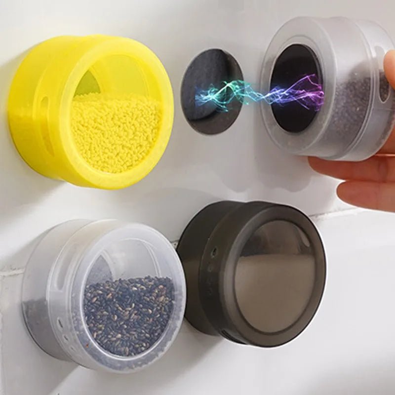 Pots à Épices Magnétiques - Pratiques et Élégants - Rangement Express Rangement Express 14:200003699#Black Pots à Épices Magnétiques - Pratiques et Élégants